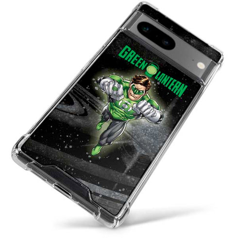 DC Comics Green Lantern Flying Action Pose Google Pixel 8 Clear Case